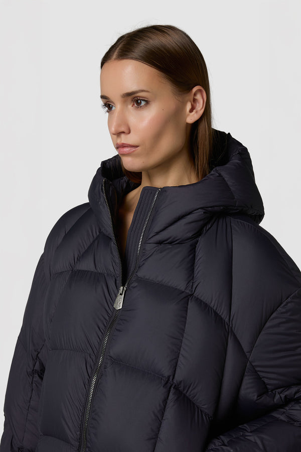 LEGGERISSIMO -  HOODED DOWN PUFFER JACKET REGULAR FIT 