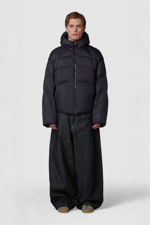 LEGGERISSIMO - HOODED DOWN PUFFER JACKET REGULAR FIT