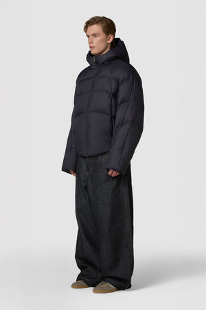 LEGGERISSIMO - HOODED DOWN PUFFER JACKET REGULAR FIT