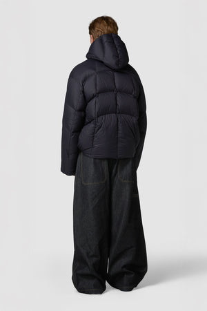 LEGGERISSIMO - HOODED DOWN PUFFER JACKET REGULAR FIT