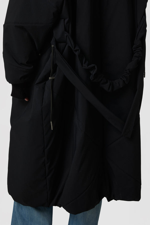 CRUDO - PIUMINO LUNGO OVERSIZE