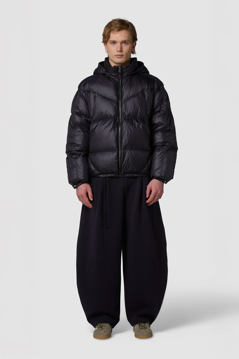 RULLINO - PIUMINO CON CAPPUCCIO REGULAR FIT OVERSIZE