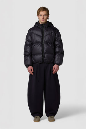 RULLINO - PIUMINO CON CAPPUCCIO REGULAR FIT OVERSIZE