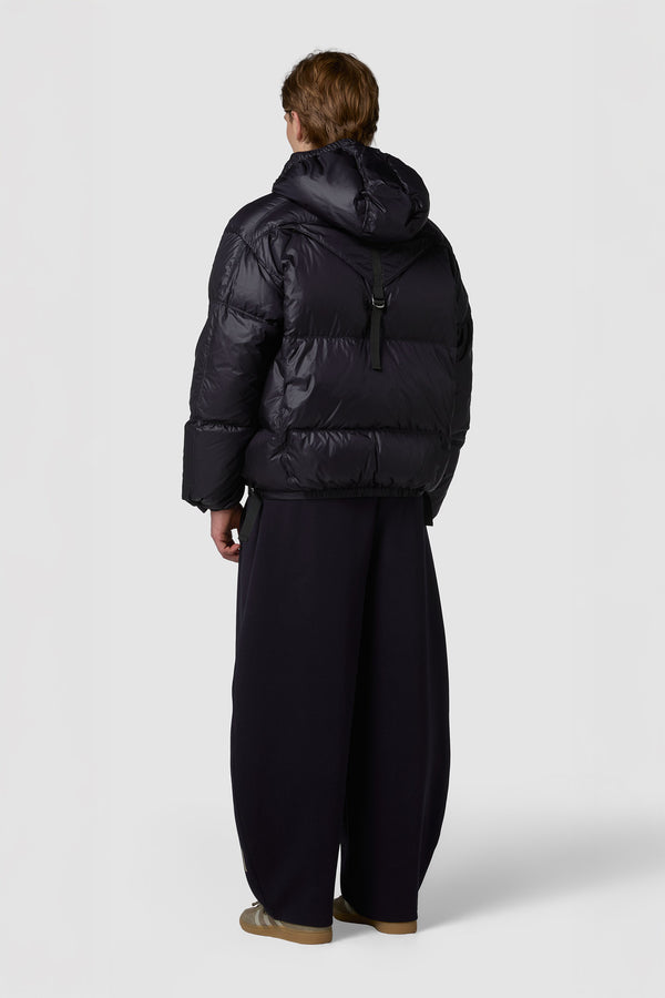 RULLINO - PIUMINO CON CAPPUCCIO REGULAR FIT OVERSIZE