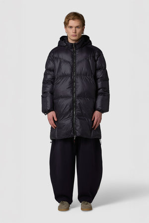RULLINO - HOODED DOWN PUFFER JACKET MIDI LENGTH