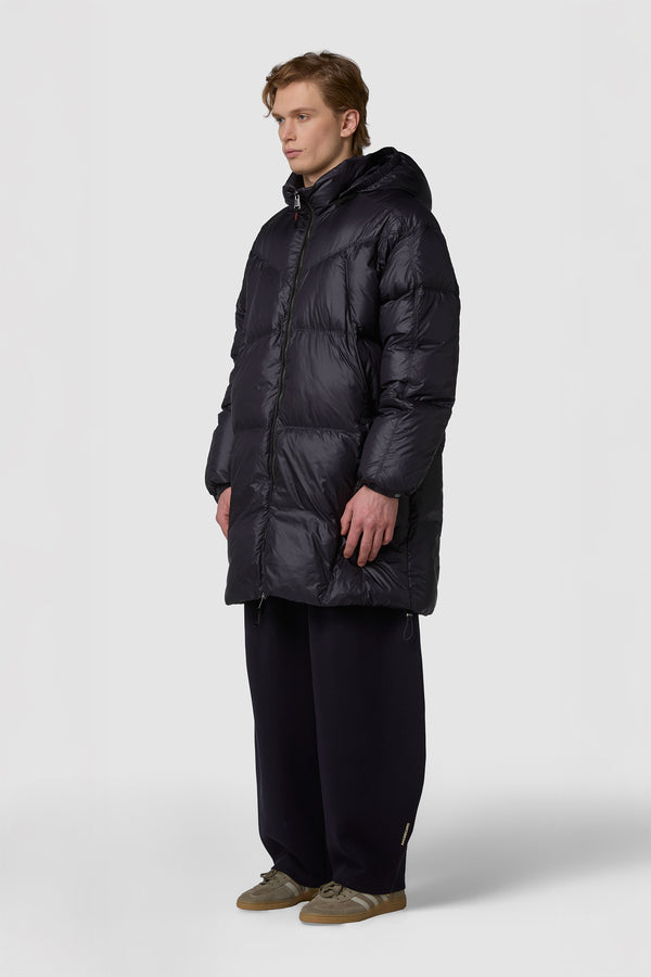 RULLINO - HOODED DOWN PUFFER JACKET MIDI LENGTH