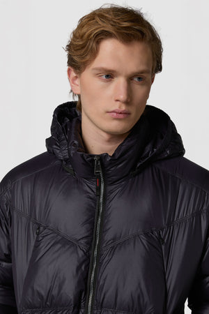 RULLINO - HOODED DOWN PUFFER JACKET MIDI LENGTH