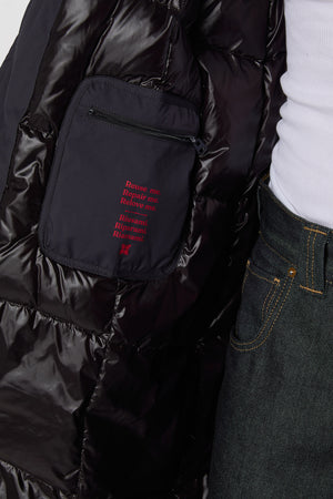 GUSCIO - DOWN PUFFER TRENCH FULL LENGTH