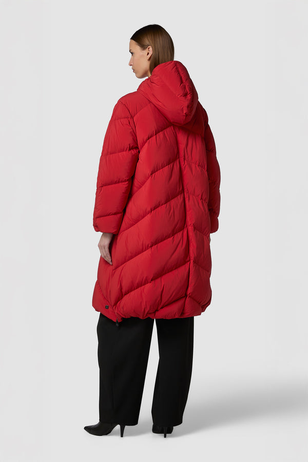 LISCA - HOODED DOWN PUFFER JACKET FULL-LENGTH