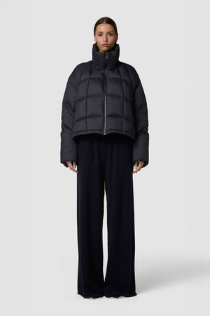 LEGGERISSIMO - DOWN PUFFER JACKET CROPPED