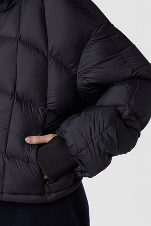 LEGGERISSIMO - DOWN PUFFER JACKET CROPPED