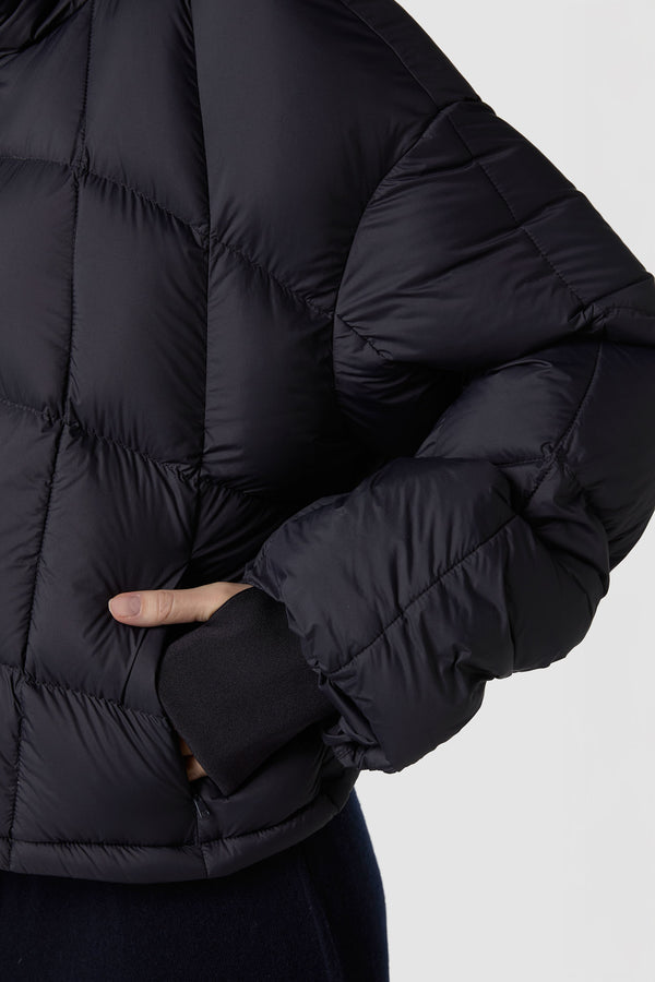 LEGGERISSIMO - DOWN PUFFER JACKET CROPPED