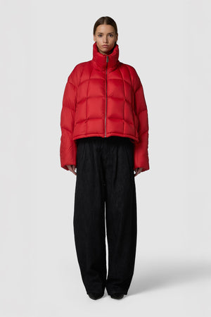 LEGGERISSIMO - DOWN PUFFER JACKET CROPPED
