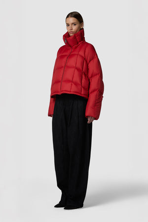 LEGGERISSIMO - PIUMINO CROPPED OVERSIZE