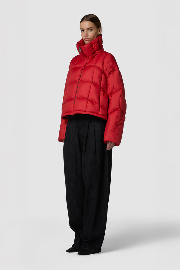 LEGGERISSIMO - DOWN PUFFER JACKET CROPPED