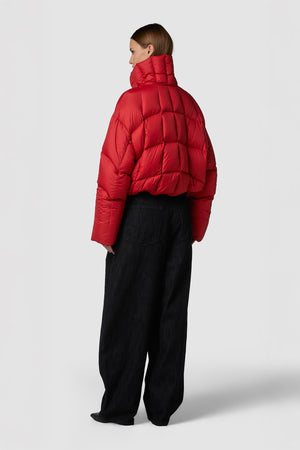 LEGGERISSIMO - DOWN PUFFER JACKET CROPPED