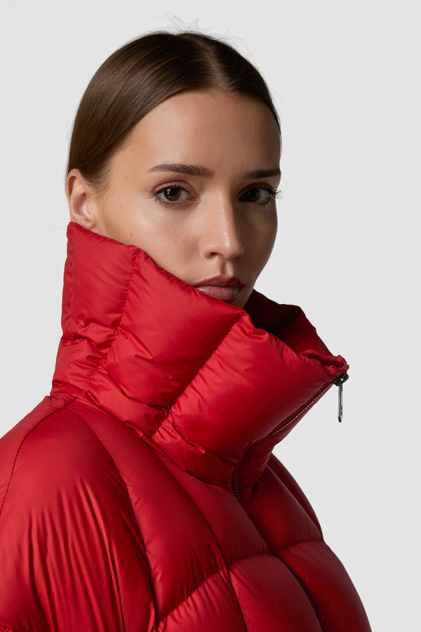 LEGGERISSIMO - DOWN PUFFER JACKET CROPPED