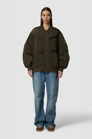 QUADRATINO - BOMBER JACKET REGULAR FIT