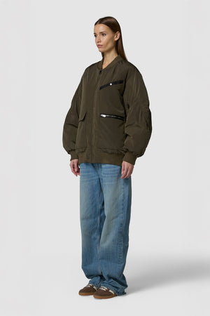 QUADRATINO - BOMBER JACKET REGULAR FIT