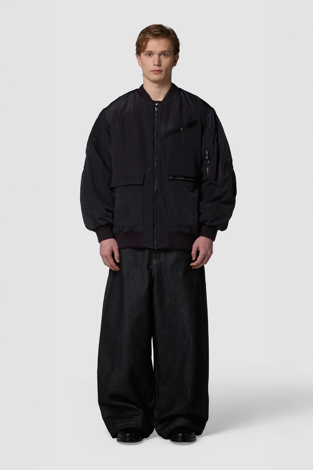 QUADRATINO - GIUBBOTTO BOMBER REGULAR FIT