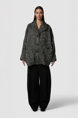 LANONE - OVERSIZED COAT MIDI LENGTH