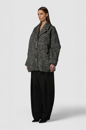 LANONE - CAPPOTTO MIDI OVERSIZE