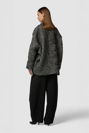 LANONE - CAPPOTTO MIDI OVERSIZE