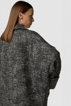 LANONE - CAPPOTTO MIDI OVERSIZE