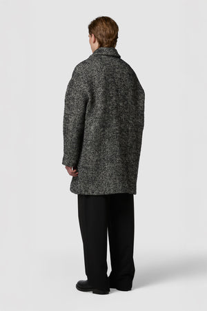 LANONE - OVERSIZED COAT MIDI LENGTH