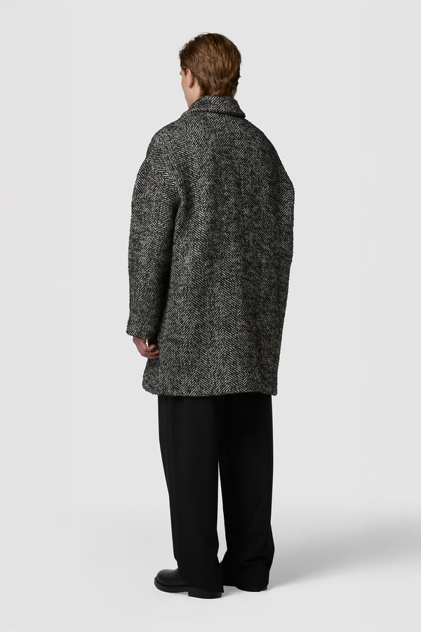 LANONE - OVERSIZED COAT MIDI LENGTH