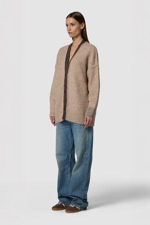 PELOSONE - CARDIGAN OVERSIZE IN ALPACA