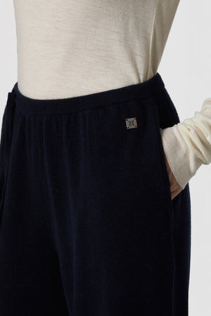 MORBIDINO - PANTALONE EXTRA WIDE-LEG IN CASHMERE