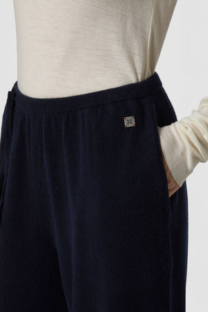 MORBIDINO - CASHMERE EXTRA WIDE-LEG TROUSERS