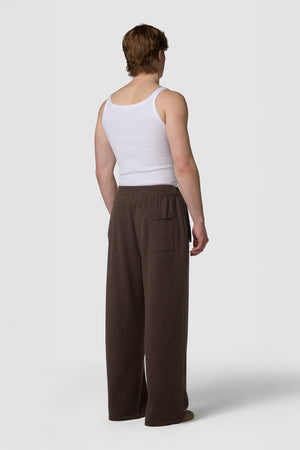 MORBIDINO - PANTALONE WIDE-LEG IN CASHMERE