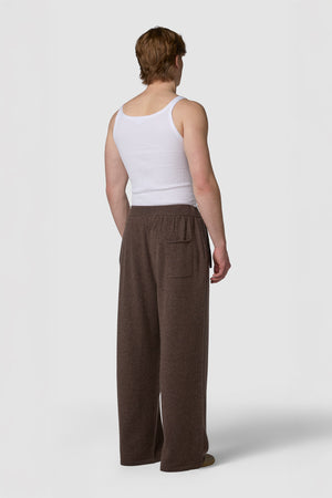 MORBIDINO - CASHMERE WIDE-LEG TROUSERS