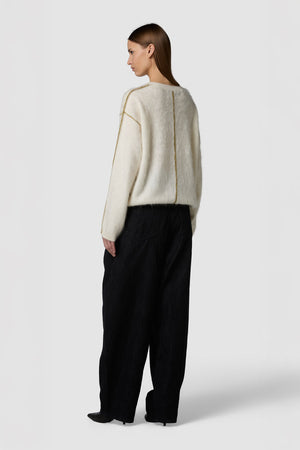 GARZINO - CASHMERE ROUNDNECK SWEATER
