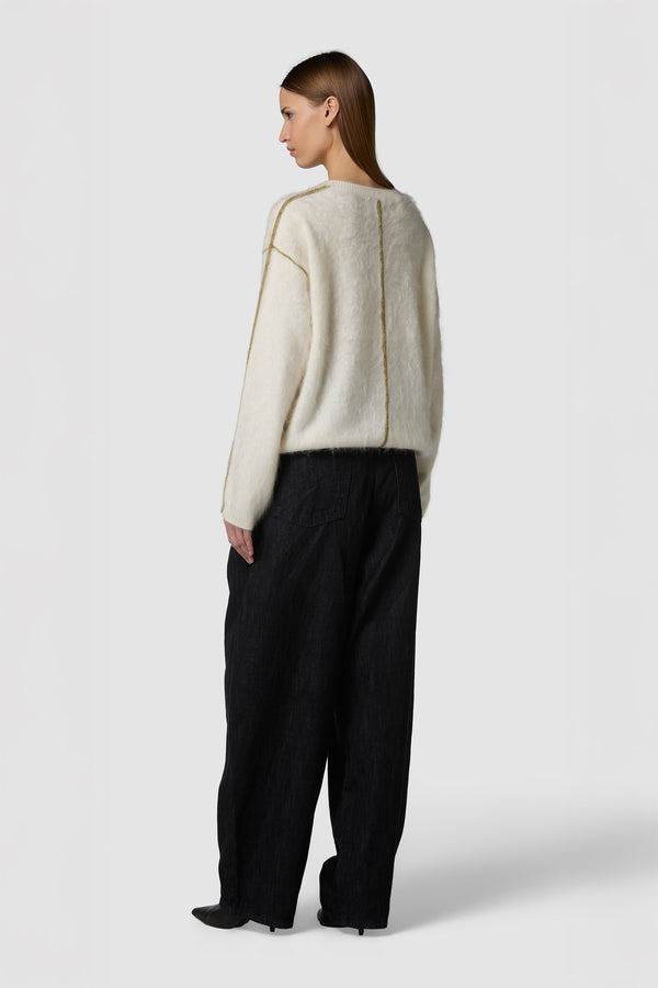 GARZINO - CASHMERE ROUNDNECK SWEATER