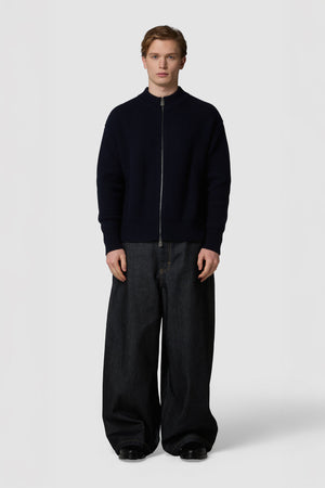 COSTA - COMFY FULL-ZIP CASHMERE SWEATER 