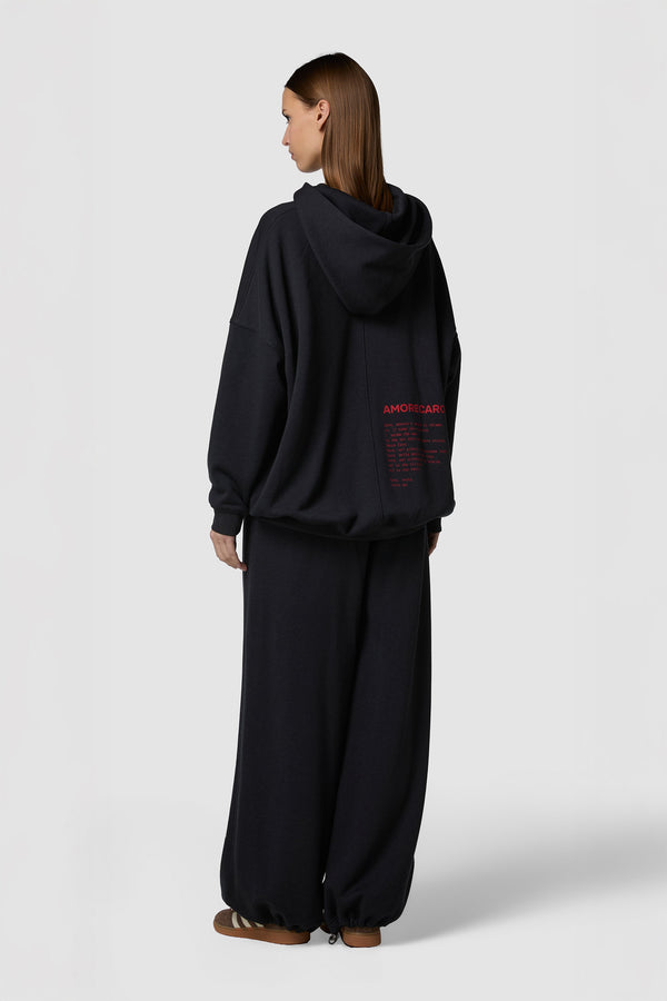 CALDO - FULL-ZIP HOODIE OVERSIZE