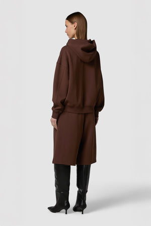 SETOSO - FULL-ZIP OVERSIZED HOODIE