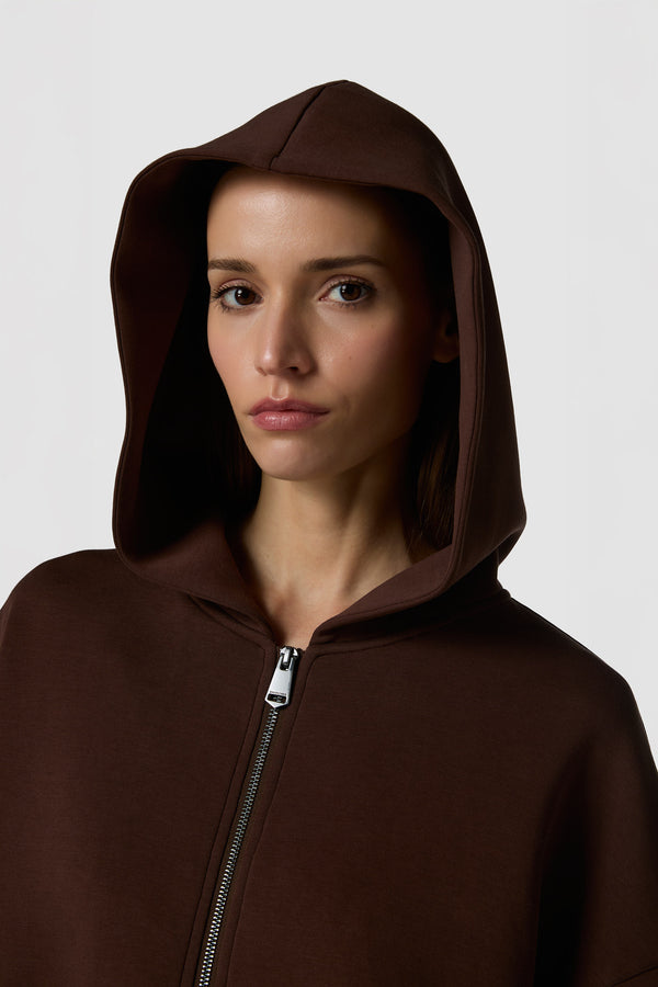 SETOSO - FULL-ZIP OVERSIZED HOODIE