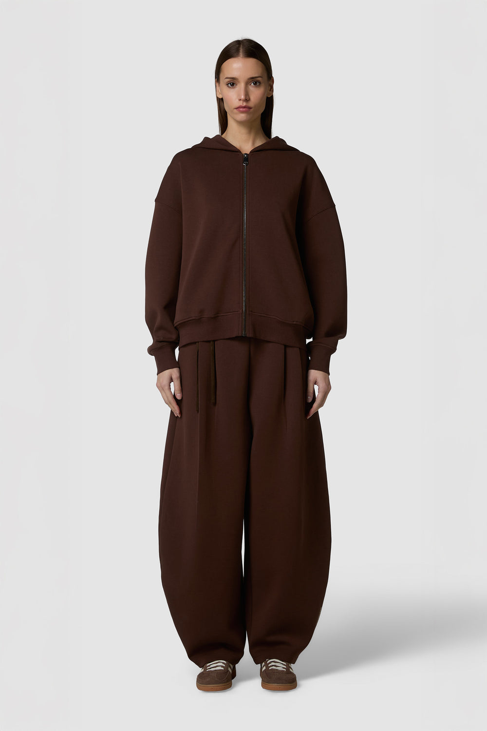 SETOSO - OVERSIZED BARREL-CUT SWEATPANTS