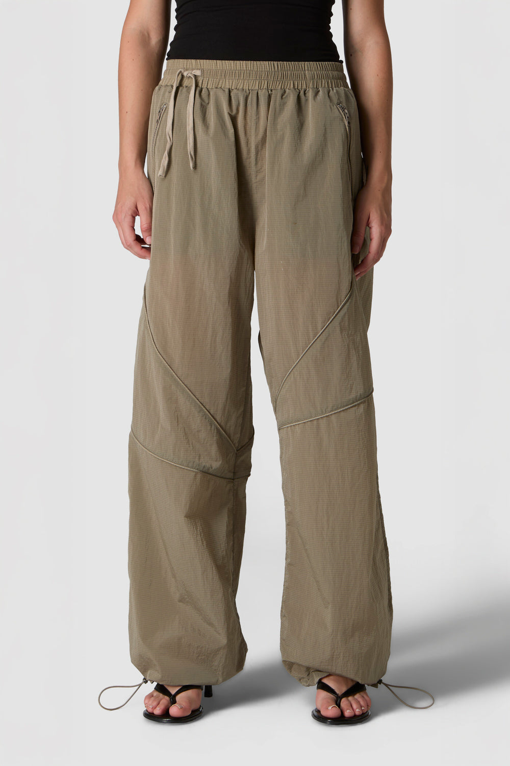 QUADRATINO - PANTALONI IN NYLON