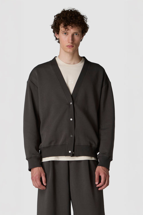 SETOSO ESTIVO - CARDIGAN DI FELPA IN COTONE E LYOCELL
