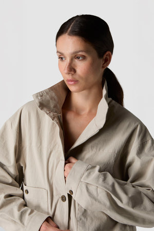FORTE - GIACCA IN COTONE NYLON