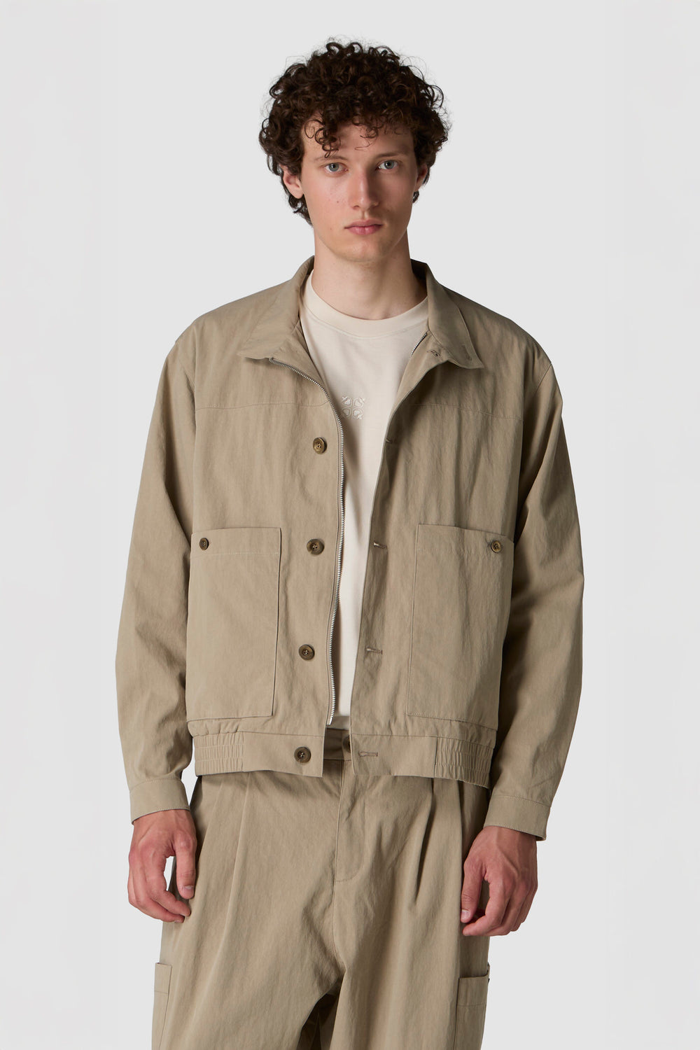 FORTE - GIACCA IN COTONE NYLON