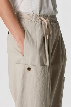 FORTE - PANTALONI BALLOON IN COTONE NYLON