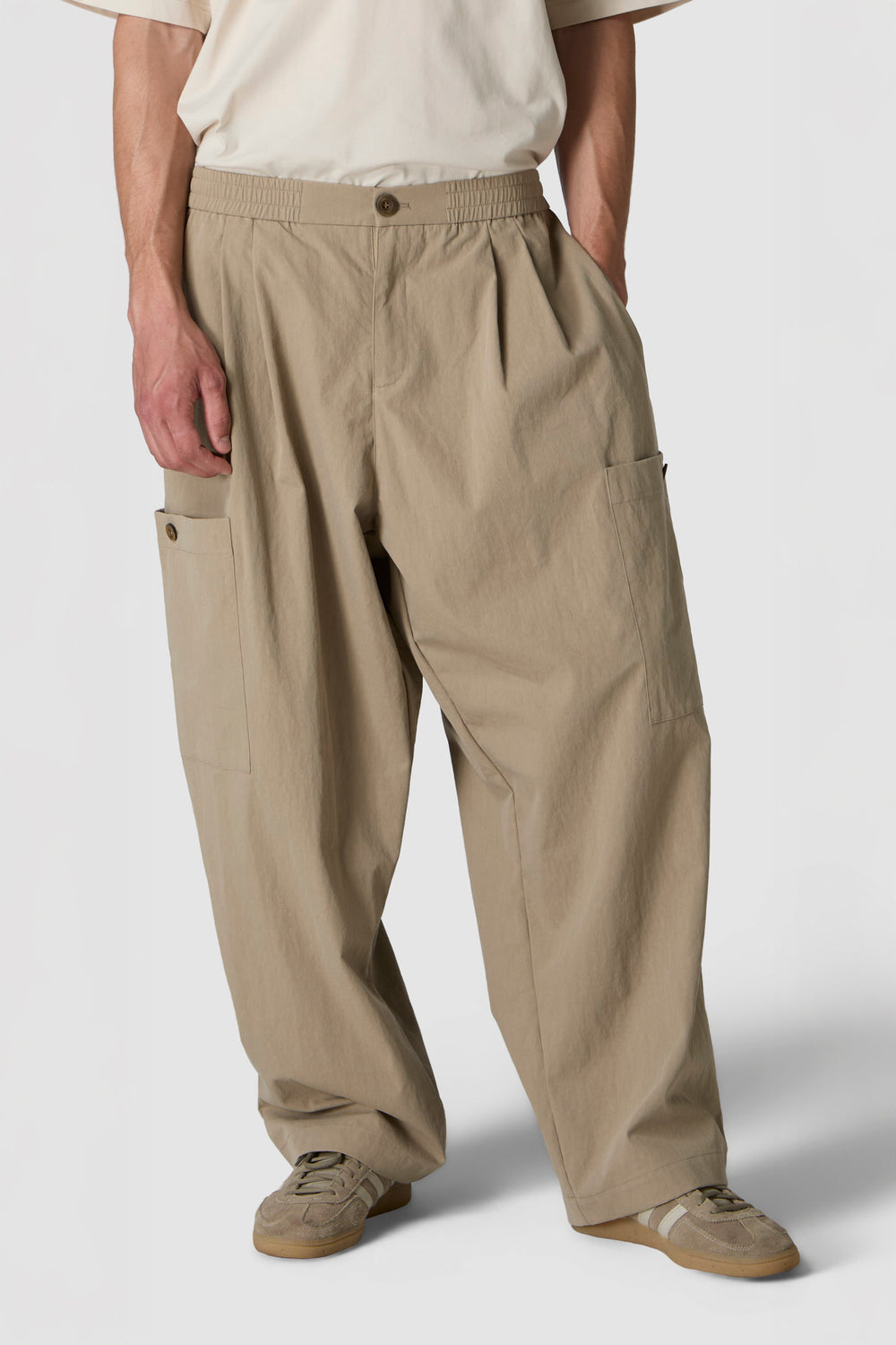 FORTE - PANTALONI IN COTONE NYLON