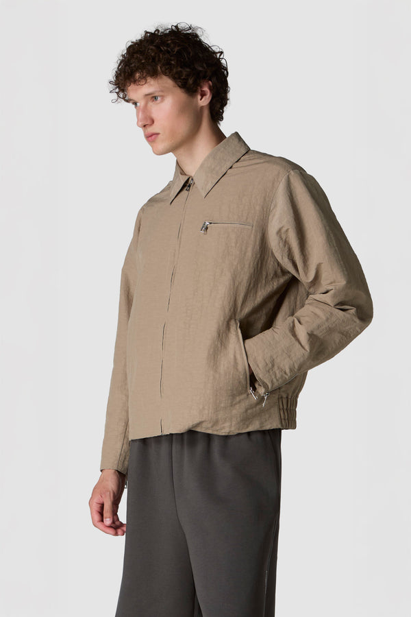 PIOGGIA - GIACCA IN NYLON LINO