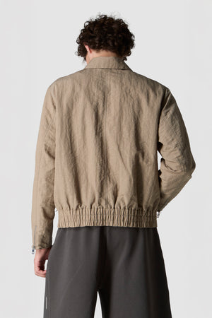 PIOGGIA - GIACCA IN NYLON LINO